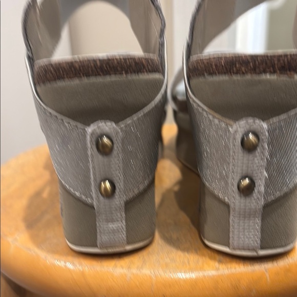 Silver Platform Sandals - Picture 3 of 7